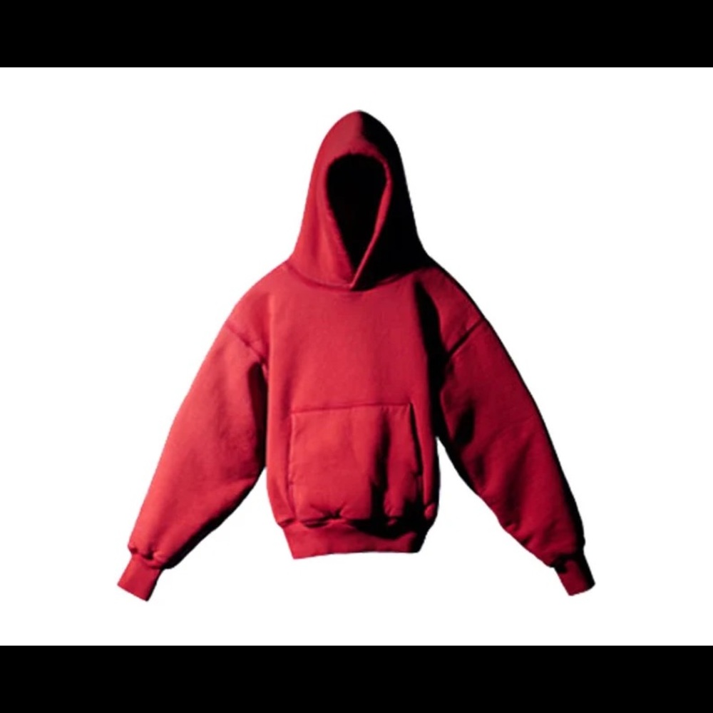 Red Yeezy x Gap Hoodie